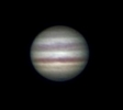 Jupiter Prime focus through 5 inch reflector
